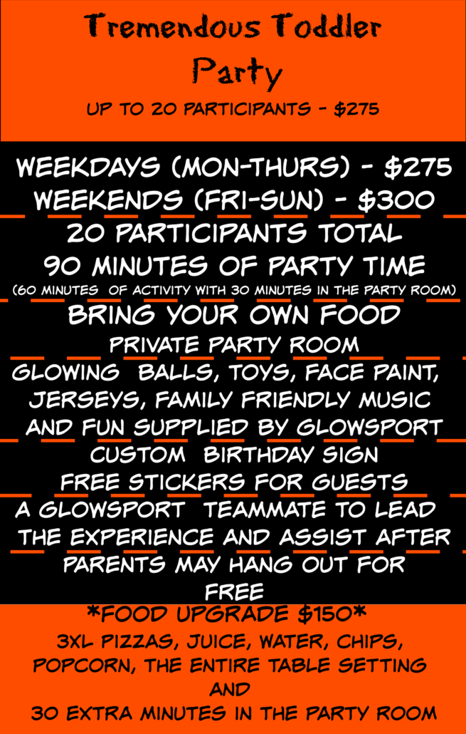 Tremendous Toddler Party